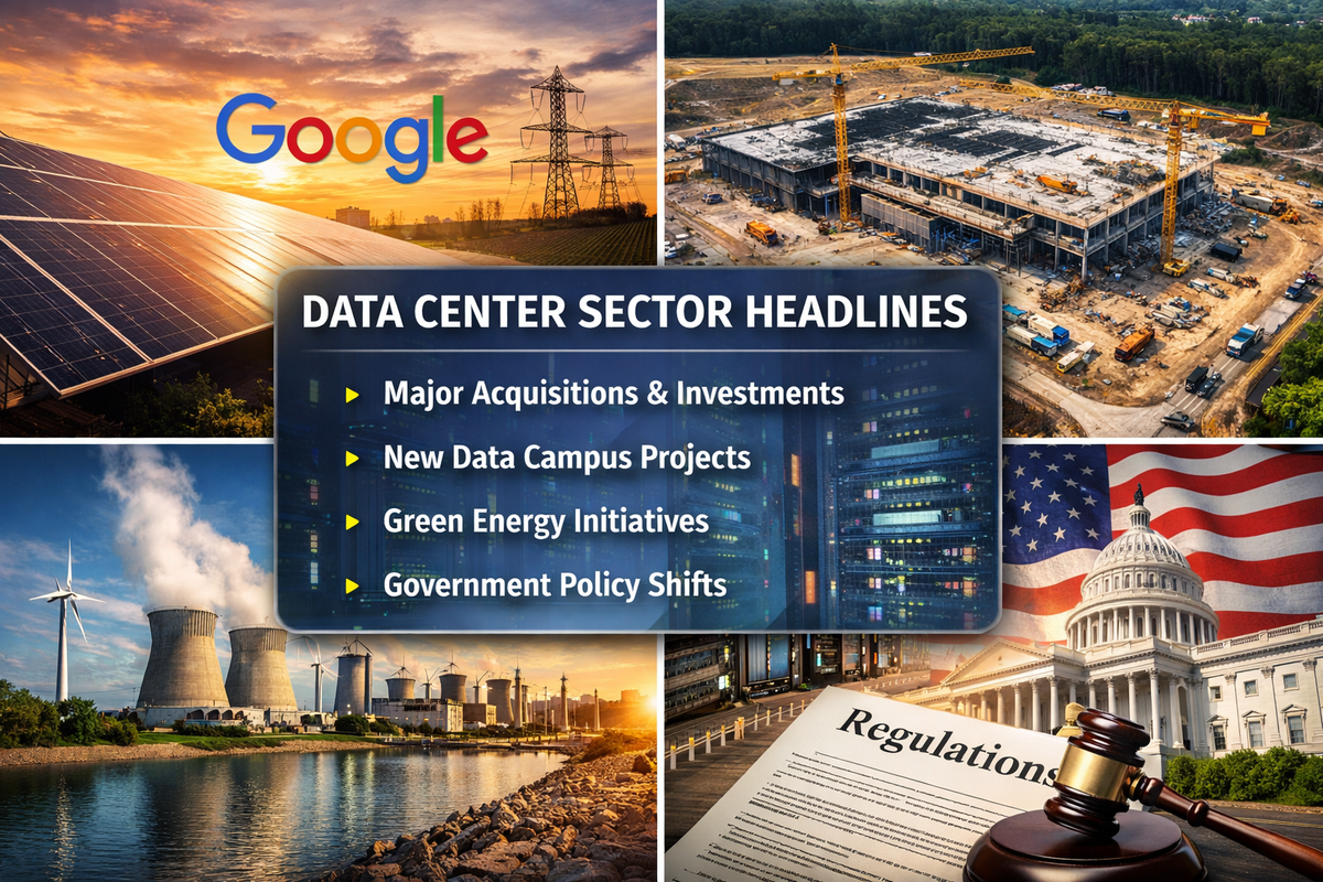 Data Center Intelligence - Weekly Roundup (Executive Summary) (Dec 22-28)