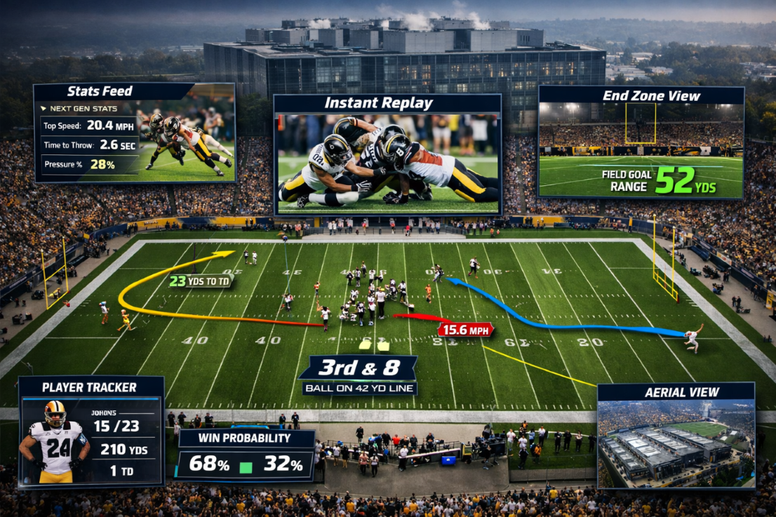 How Streaming Tech and Data Centers Are Reinventing NFL Viewing: From Broadcast to Interactive, Engineered Football Experiences
