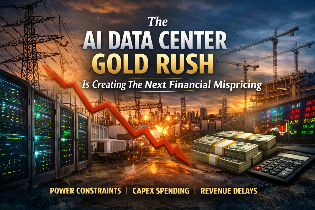 The AI Data Center Gold Rush Is Creating the Next Financial Mispricing