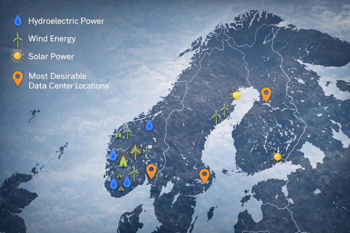 Nordic Data Center Emergence