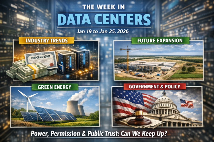 Data Center Intelligence - Weekly Roundup (Jan 19-25)